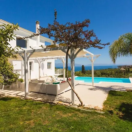 - Merkouri - Entire With Panoramic View Villa Koróni